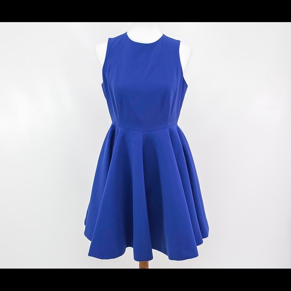 AQ/AQ Womens Blue Robyn Mini Sleeveless Dress - Picture 3 of 8